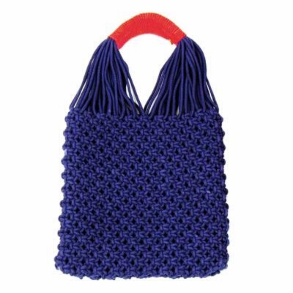 Macrame Deep Blur Bag